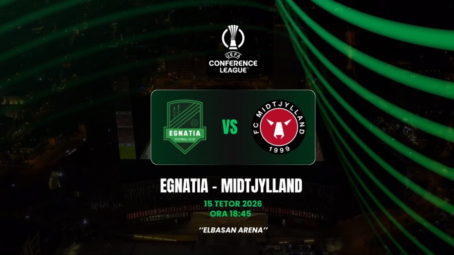 Për shkaqe sigurie, ndeshja Egnatia – Midtjylland zhvendoset nga Tirana në stadiumin “Elbasan Arena”