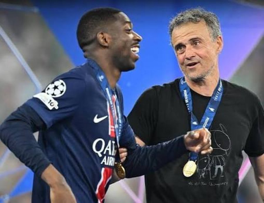 Dembélé kërkon pushime deri në mars, Luis Enrique përgjigjet me humor: Ai është shefi!