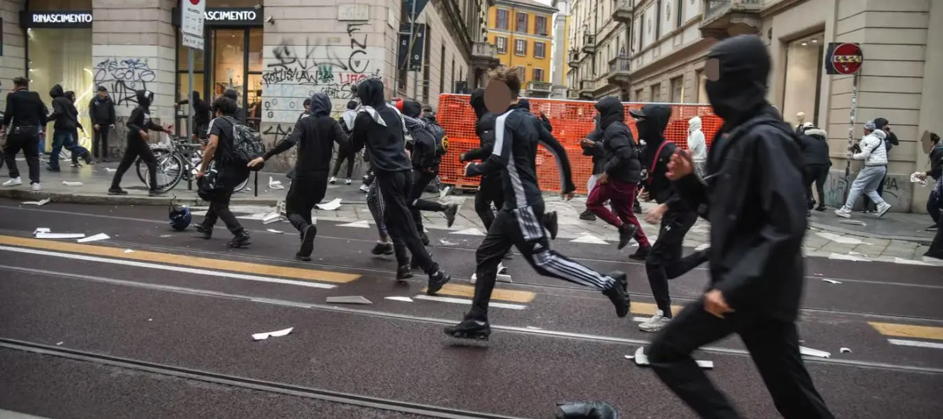 Milano: Policia ndalon mbi 160 persona pas incidenteve në qendër të qytetit