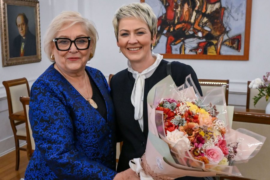 Presidentja pret në zyrë delegacionin nga Lugina, Ardita Sinani: Bëri thirrje që të mbështetet Koalicioni Shqiptar të dielën