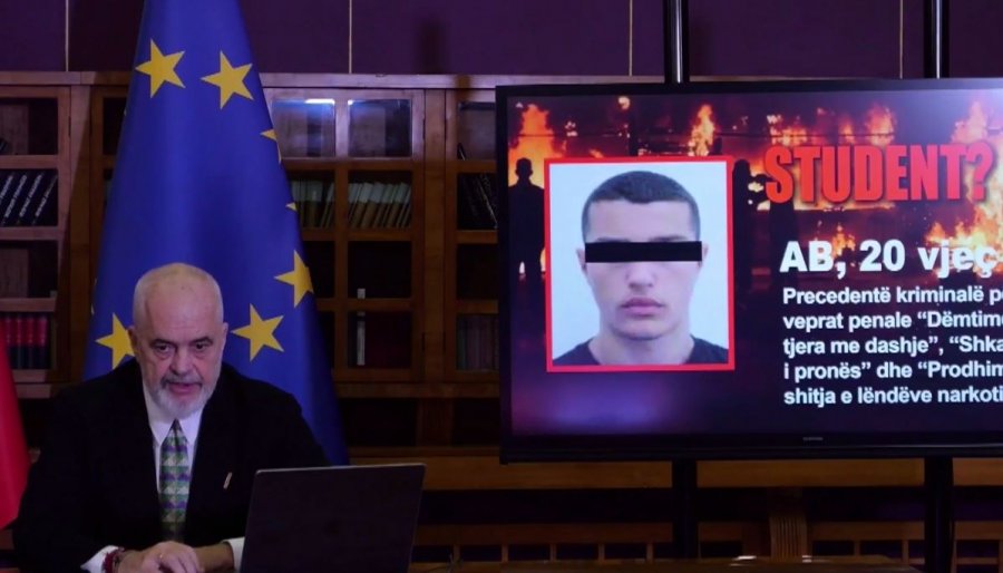 Rama nxjerr listën me foto të protestuesve: Këta nuk janë studentë, janë me precedent kriminal