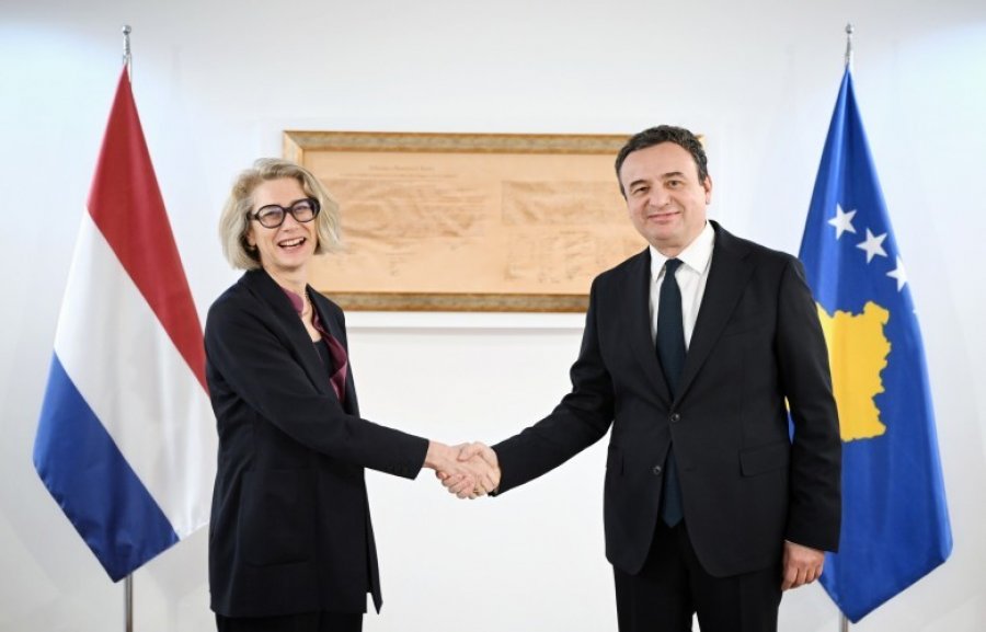 Kurti takon ambasadoren e re të Holandës, synon zgjerimin e bashkëpunimit