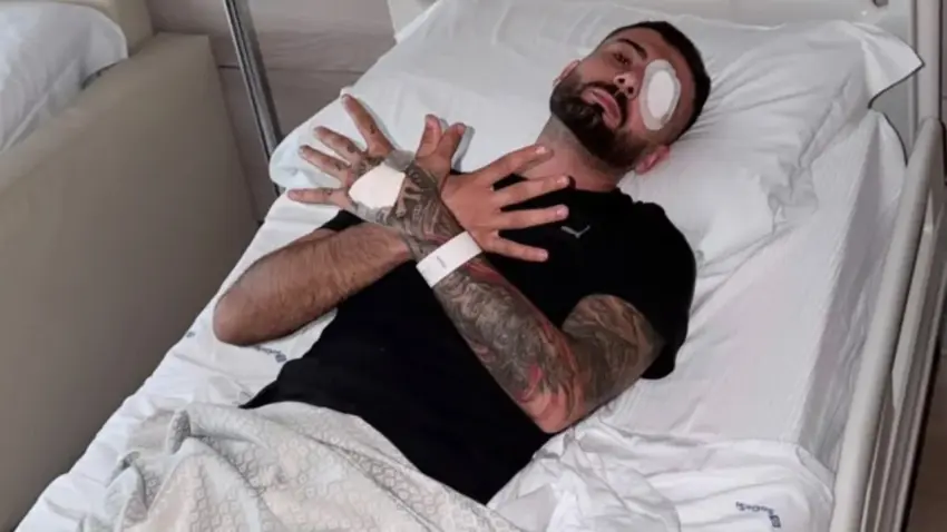 U plagos në sy gjatë protestës, reagon Erjon Vishkulli para operacionit në Itali