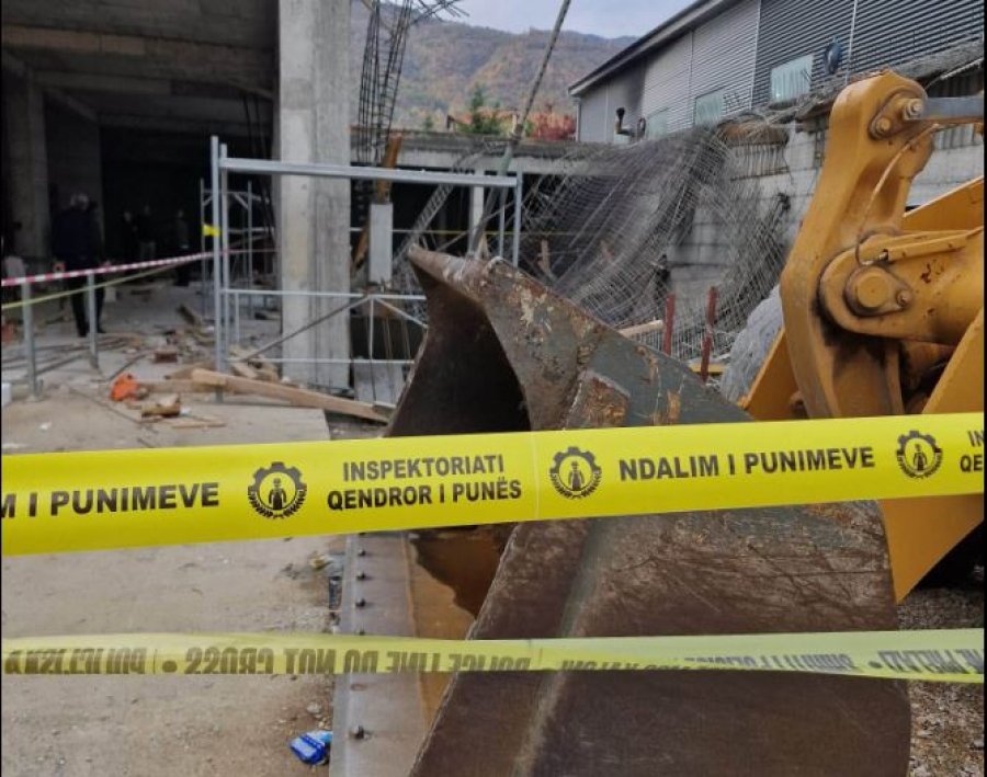 Shembja e pllakës së betonit në Prizren, ndalohen punimet në objekt