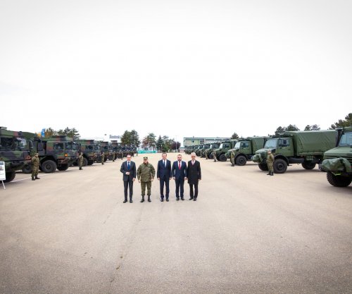 FSK-së i mbërrijnë 12 kamionë ushtarakë nga Gjermania