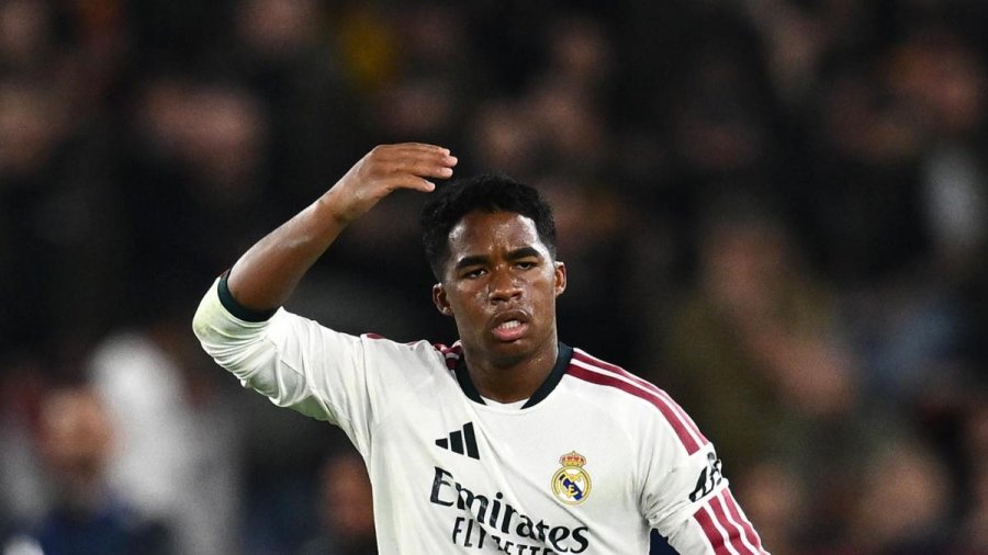 Endrick nuk dëshiron të mbetet në bankinë te Real Madrid