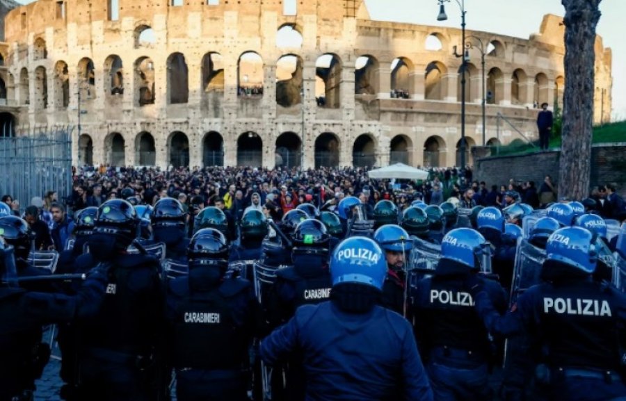 Protesta në mbi 60 qytete të Italisë, përplasje me policinë në Romë e Torino