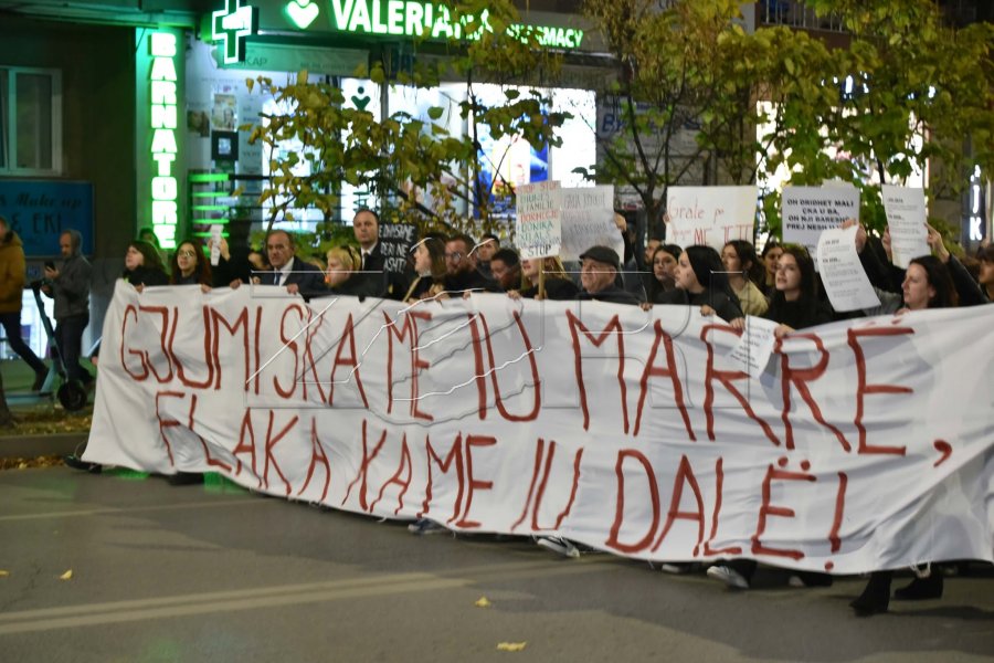 Nis protesta kundër vrasjes së grave pas rastit tragjik të Arlinda Zekajt