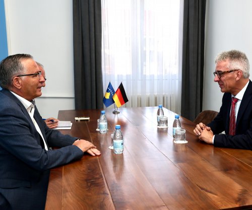 Hamza takon ambasadorin Rudolph: Askush nuk mund ta vendosë vullnetin politik mbi Kushtetutën