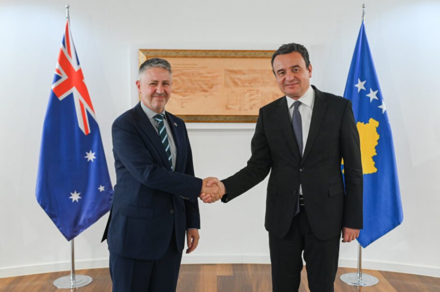 Kurti priti në takim mirëseardhës ambasadorin e ri jo-rezident të Australisë, Morrison