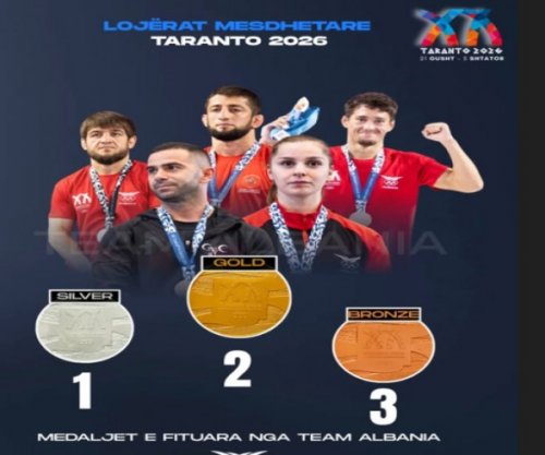 Shqipëria mbyll Taranto 2026 me 6 medalje