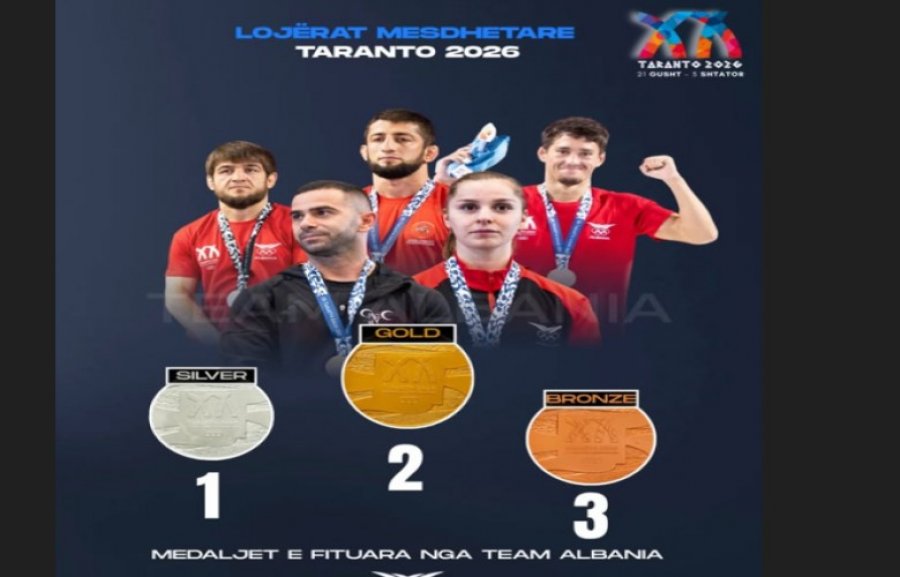 Shqipëria mbyll Taranto 2026 me 6 medalje