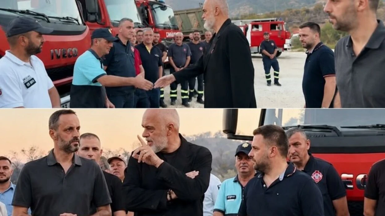  “Çfarë s’na vret na bën më të forte”, Kryeministri Rama takon banorët pas flakëve në Himarë