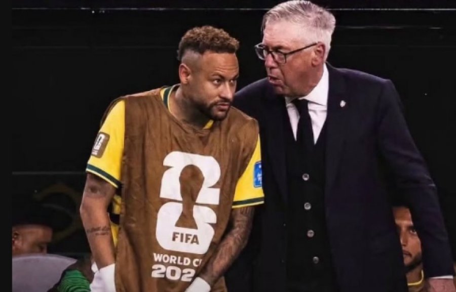Ancelotti e konfirmon se Neymari e ka përfunduar me Brazilin