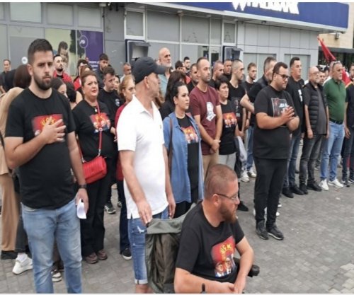 Tubim mbështetës në Shkup për ish-krerët e UÇK-së