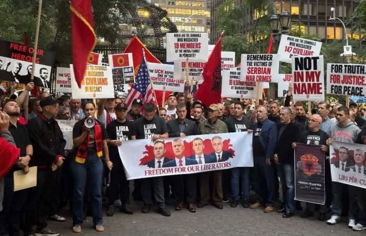Protestë para selisë së OKB-së në New York kundër vendimit të Speciales [video]