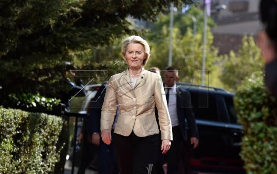 Von der Leyen nesër në Kosovë, takon Haxhiun në Presidencë